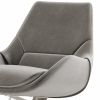 Studio Suede Swivel Armchair